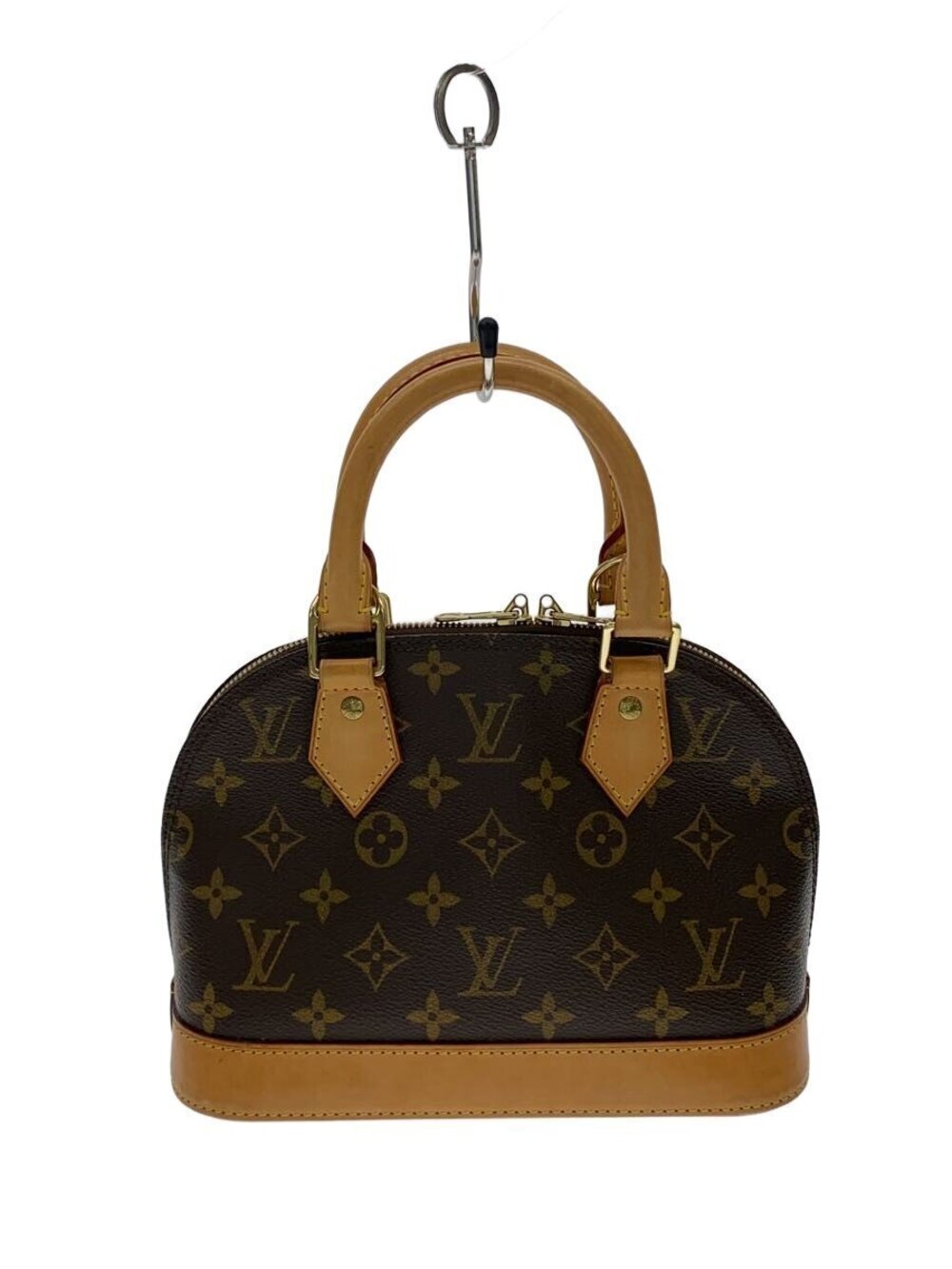 LOUIS VUITTON Alma Monogram Canvas Brown
